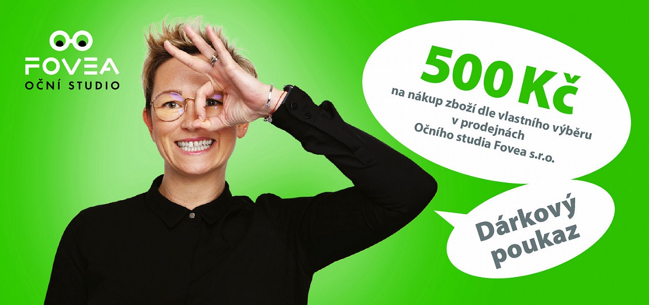 Dárkový poukaz - 500 Kč